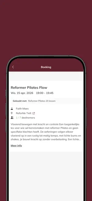 ReforMe Pilates screenshot 3