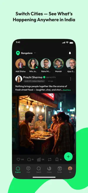 Nyburs: Hyperlocal Social App screenshot 2