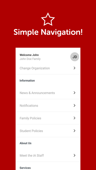iNFiNiTi Athletics Screenshot