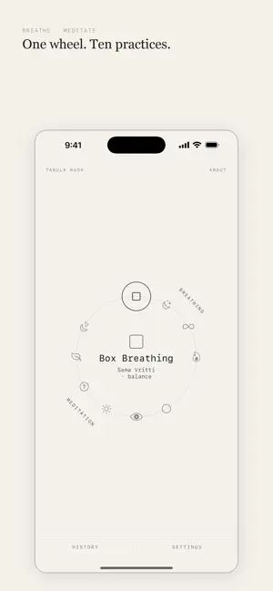 Tabula Rasa: Box Breathing screenshot 1