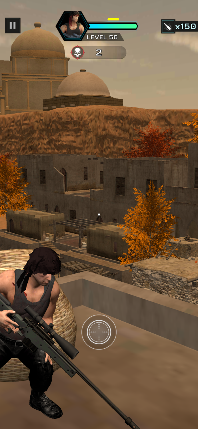 Camouflage Attack Sniper Game