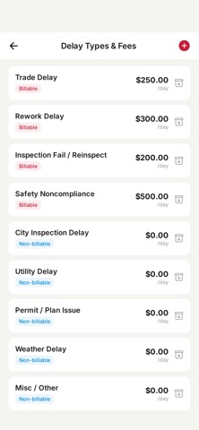 RedTag - Backcharge Notice screenshot