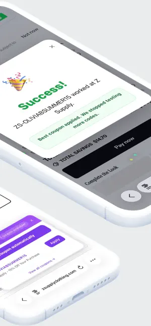 ForeverShoppers coupons screenshot 2