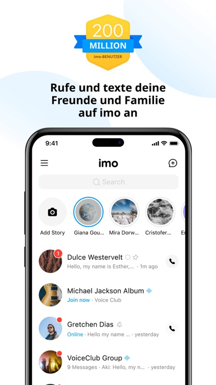 imo-International Calls & Chat screenshot-3