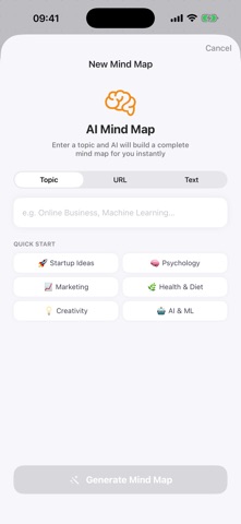 MindMap AI: Mind Map Maker Screenshot 6 of 6
