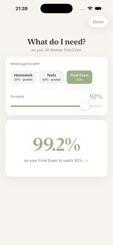 Aceit: Grade & GPA Tracker Screenshot 3 of 5
