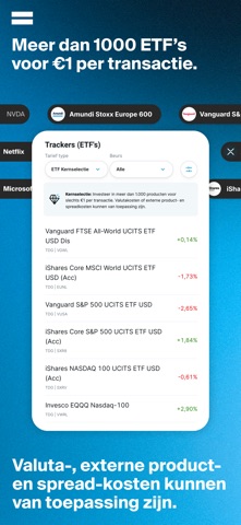 DEGIRO: Beleggen & Trading iPhone screenshot 3
