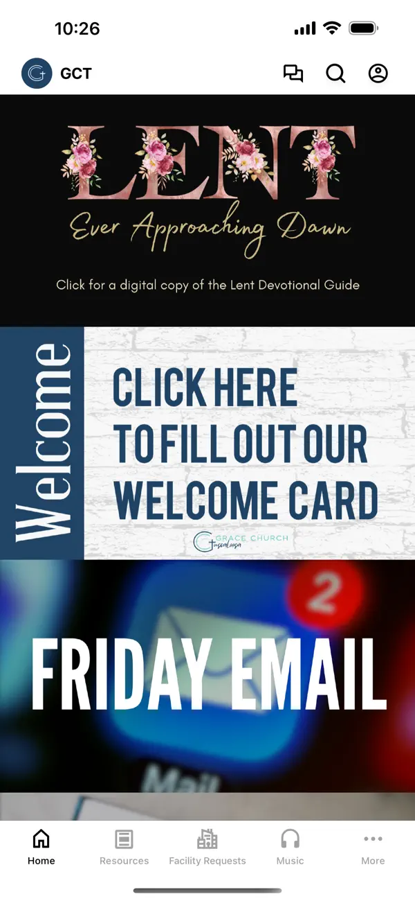 Screenshot #1 pour Grace Church Tuscaloosa