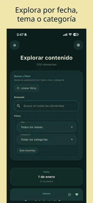 eFe: El día en la historia screenshot 3