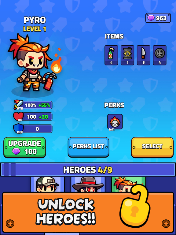 Claw Heroes iPad screenshot 4 - Games app