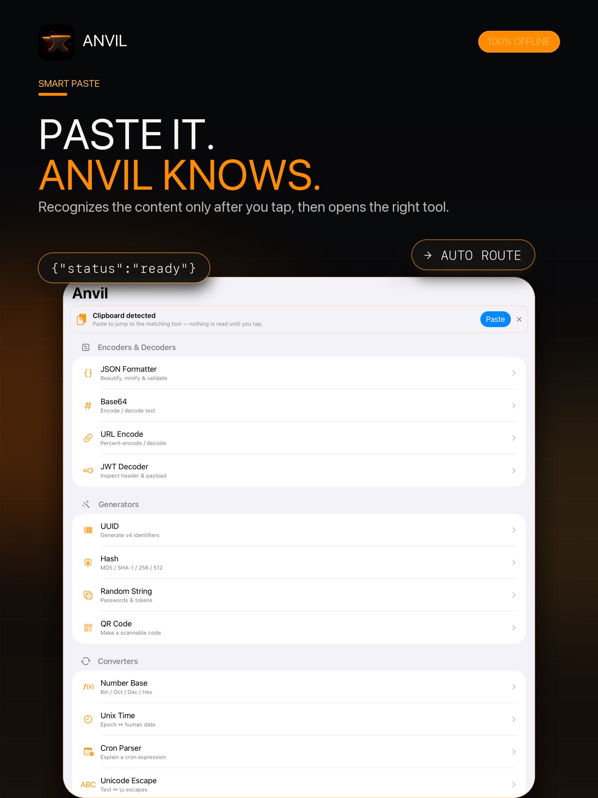 Anvil: Developer Tools ipad screenshot 3