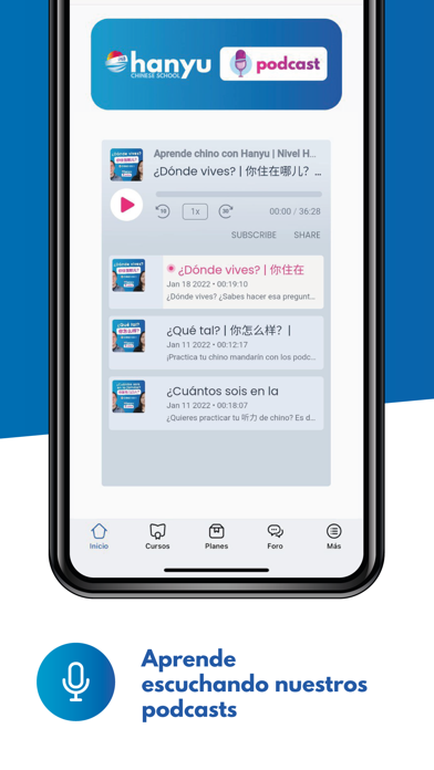 Hanyu Chinese School Screenshot