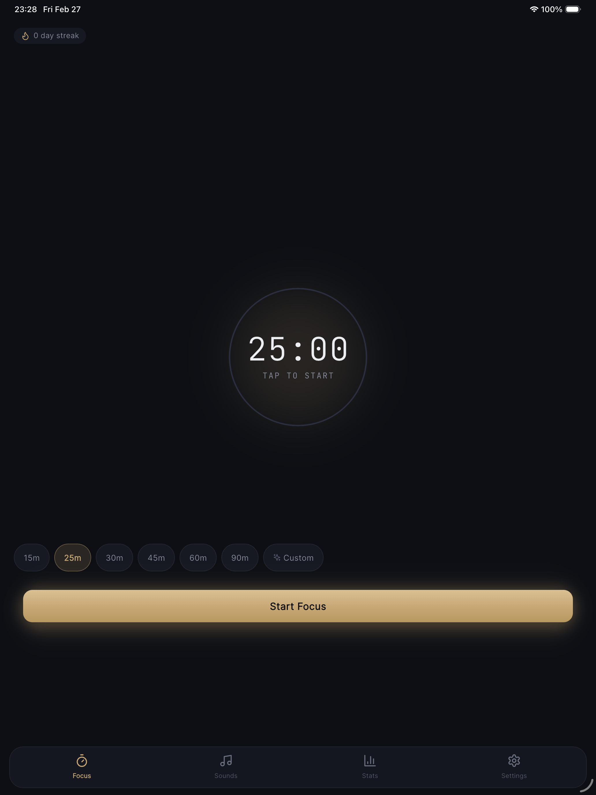 Ember - Focus Timer & Sounds screenshot 8