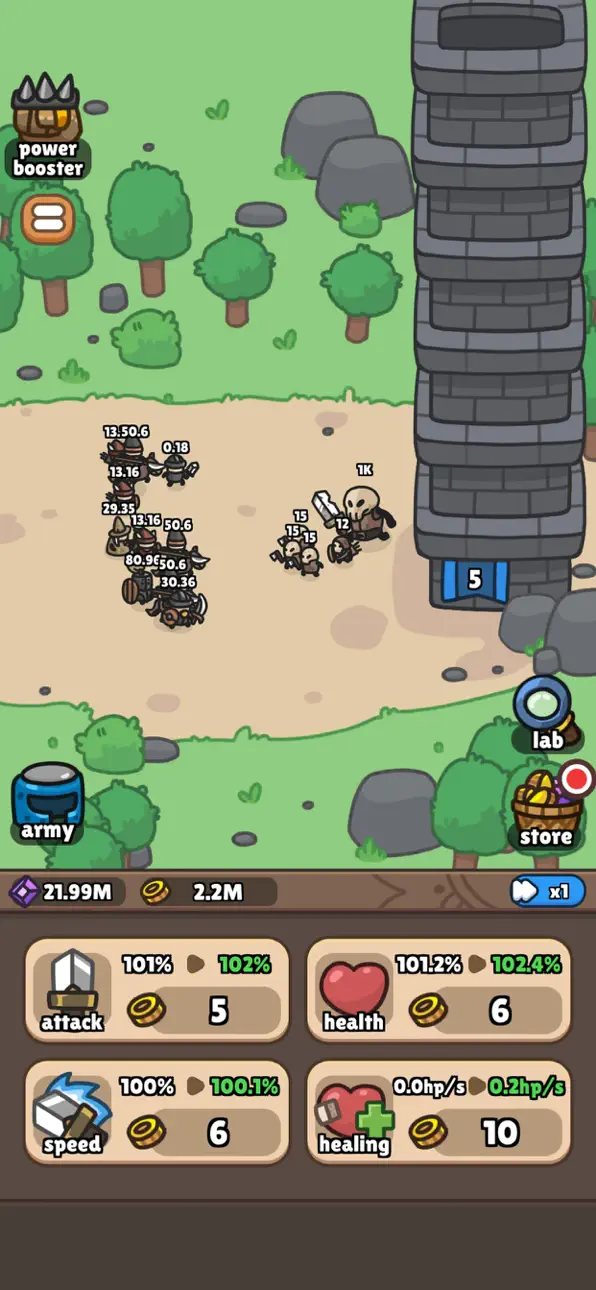 Castle Cracker iOS Mod IPA screenshot 1 - iOS game interface