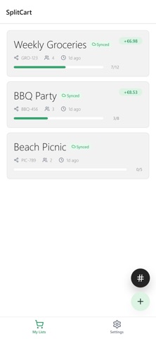 SplitCart: Shopping & Expenses Screenshot 4 of 10