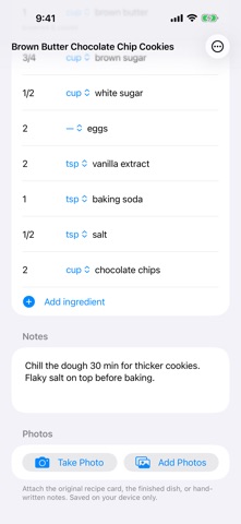 Scale That Recipe Screenshot 3 of 3