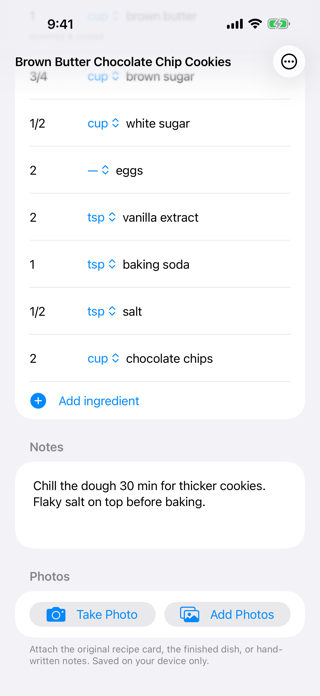 Scale That Recipe Screenshot 3 of 3