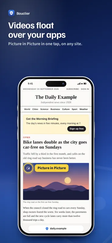 Bouclier – Bloqueur de pub screenshot 6 of 10
