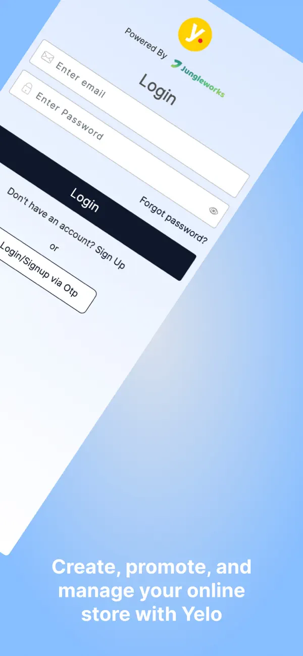 Screenshot #1 pour Yelo: Build Online Local Store