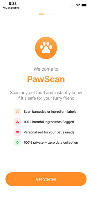 PawScan: Pet Food Scanner screenshot 1