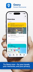 Geory – Premium Travel Journal screenshot