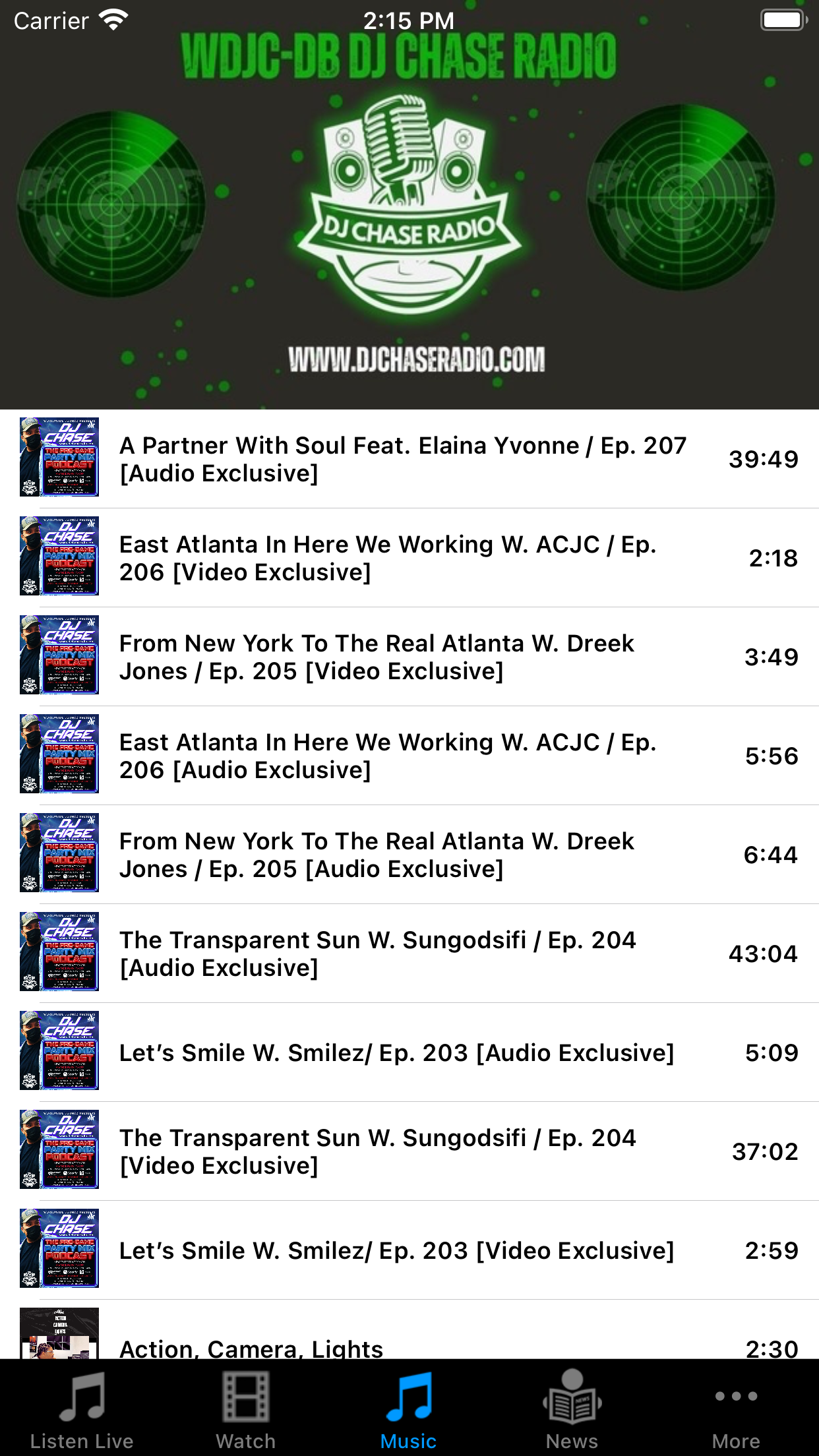 DJ Chase Radio