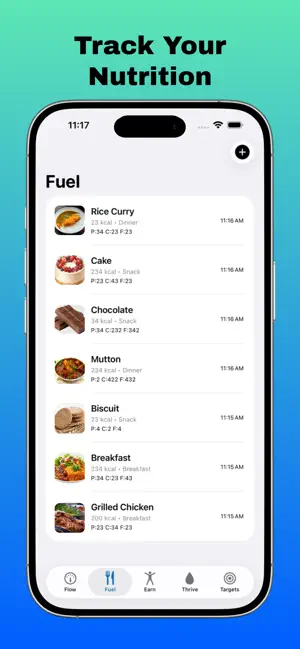 PrimeCalories Plus iPhone screenshot 5
