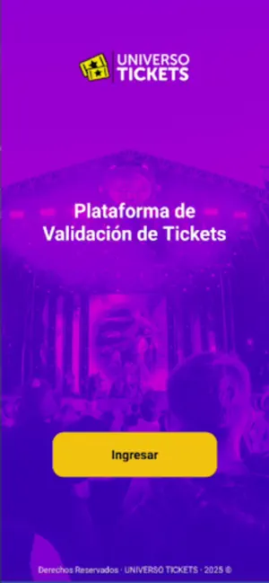 Universo Tickets iPhone screenshot 1