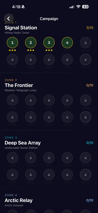 Morse Command: CW Trainer screenshot 2