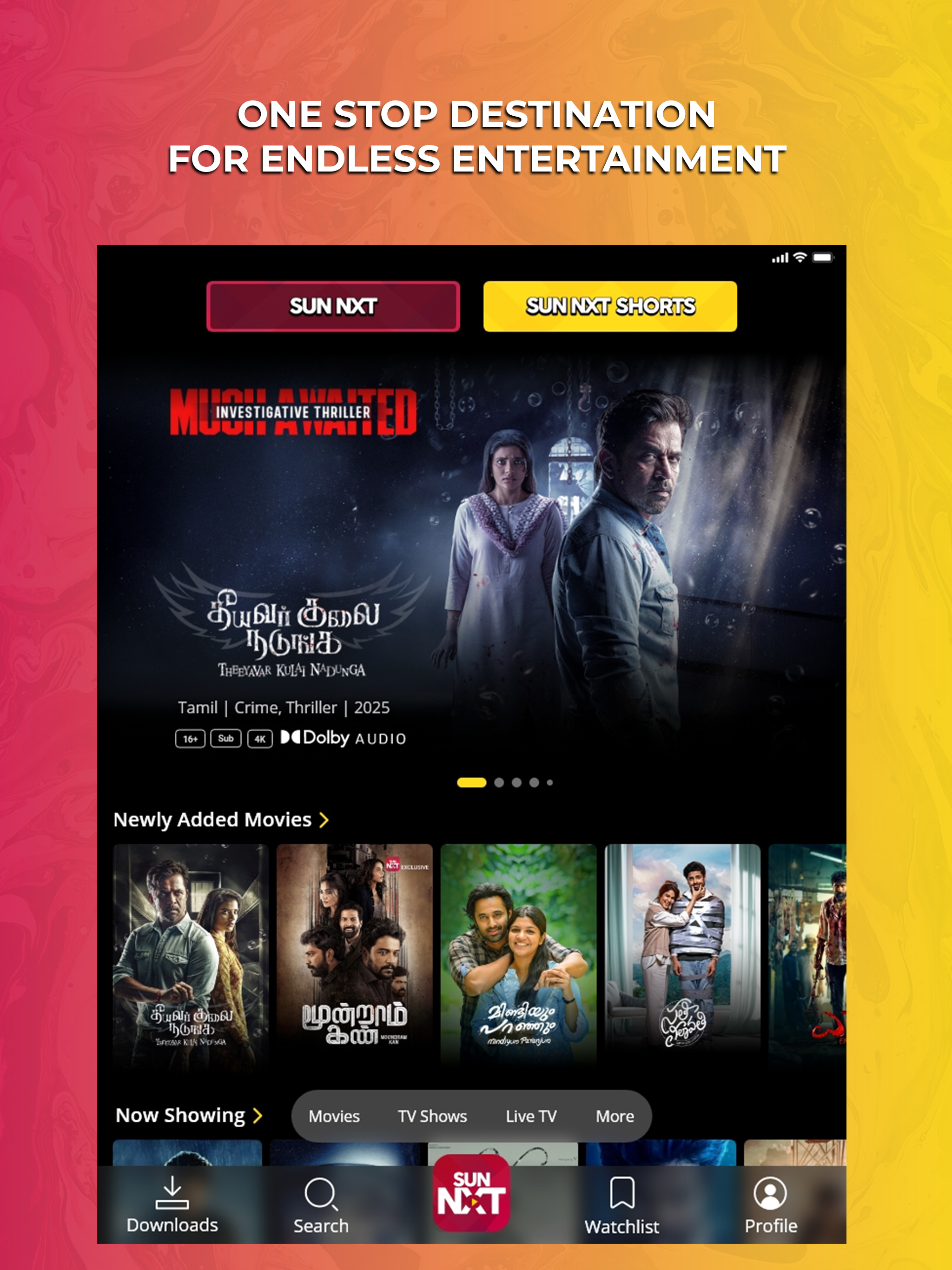 Sun NXT - Live TV & Movies screenshot 7
