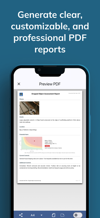 Dropped Object Assessment Screenshot 6 of 6