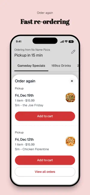 No Name Pizza screenshot 4