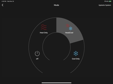 Lennox Home iPad screenshot
