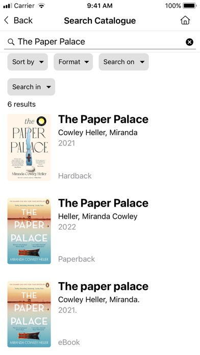 Darlington Libraries Screenshot