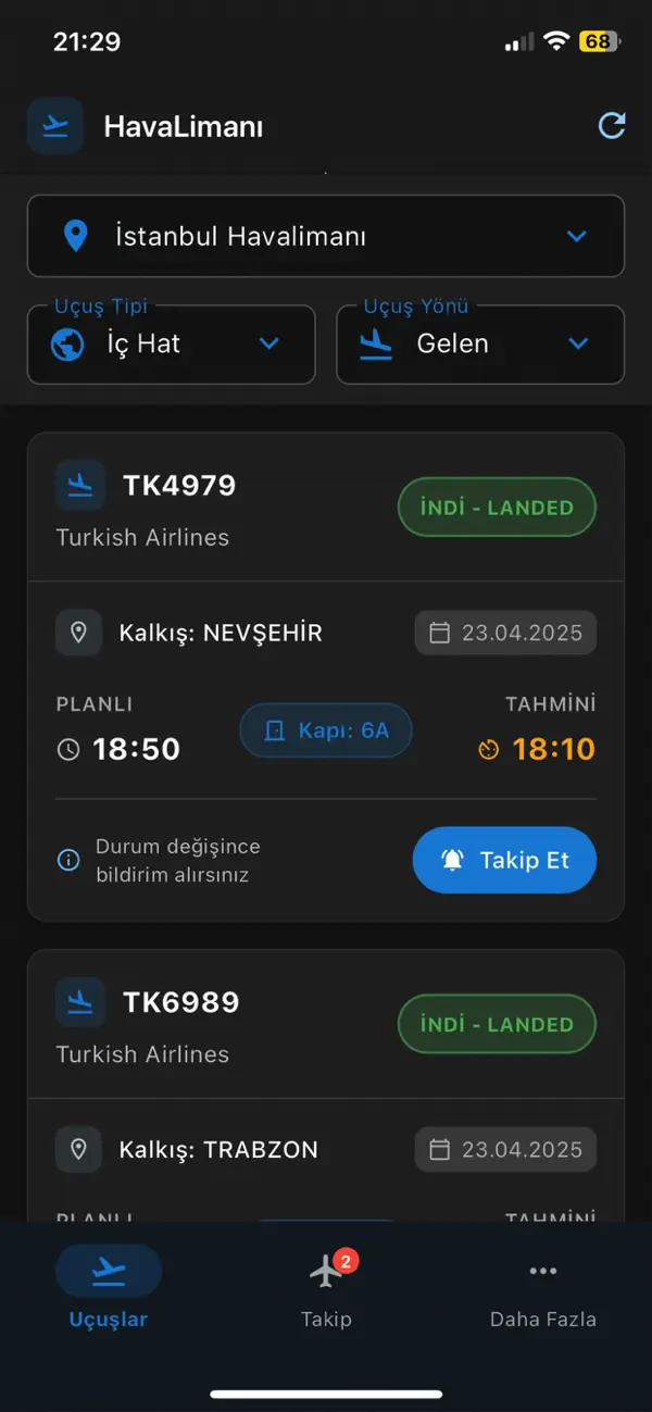Screenshot #2 pour HavaLimanı