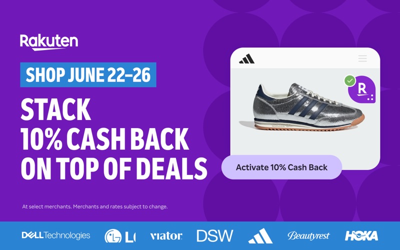 Screenshot #1 pour Rakuten Cash Back