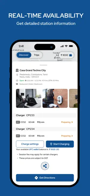 UF Chargers screenshot 2