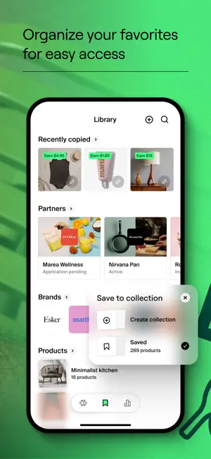 Collabs: Content commerce screenshot 3