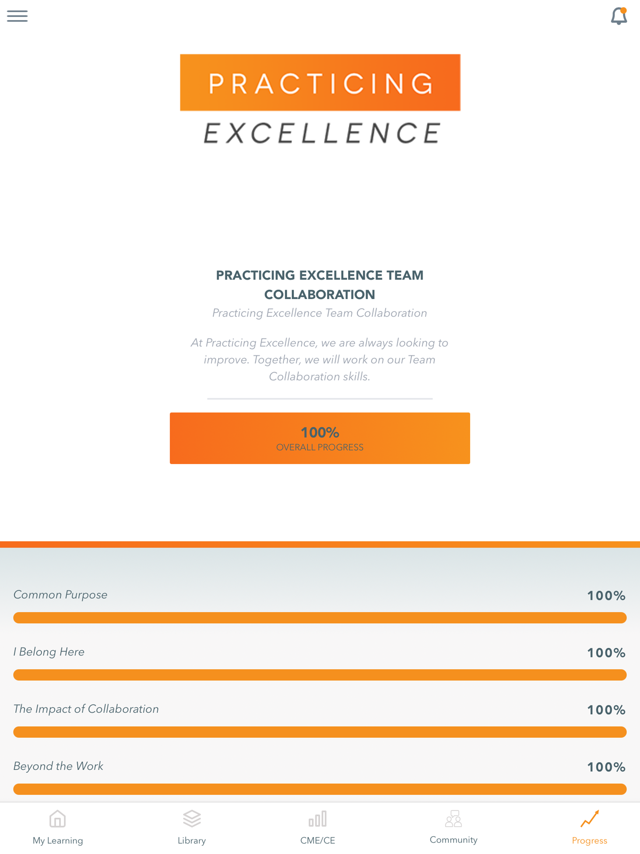 Practicing Excellence screenshot 9