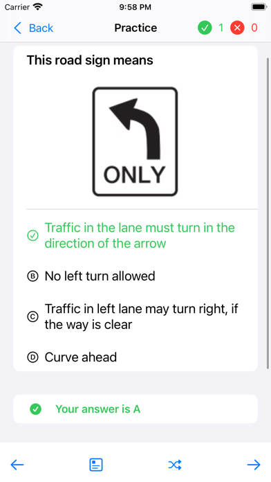Virginia Driver Test - DMVCool Screenshot