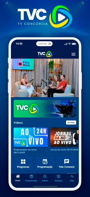 TV Concórdia screenshot 1