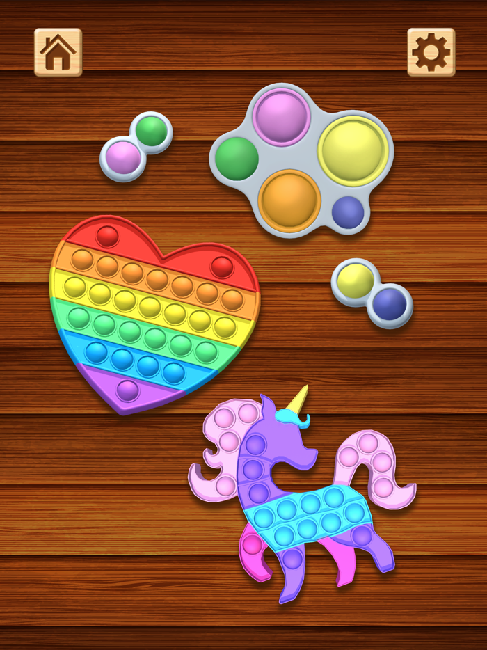 Pop it เกม Fidget คลายเครียด