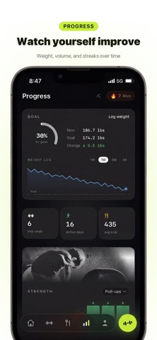 Zenith: AI Workout & Meal Plan Screenshot 4 of 6