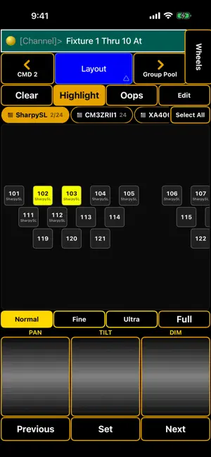 Konsol Remote – Lighting Desk screenshot 1