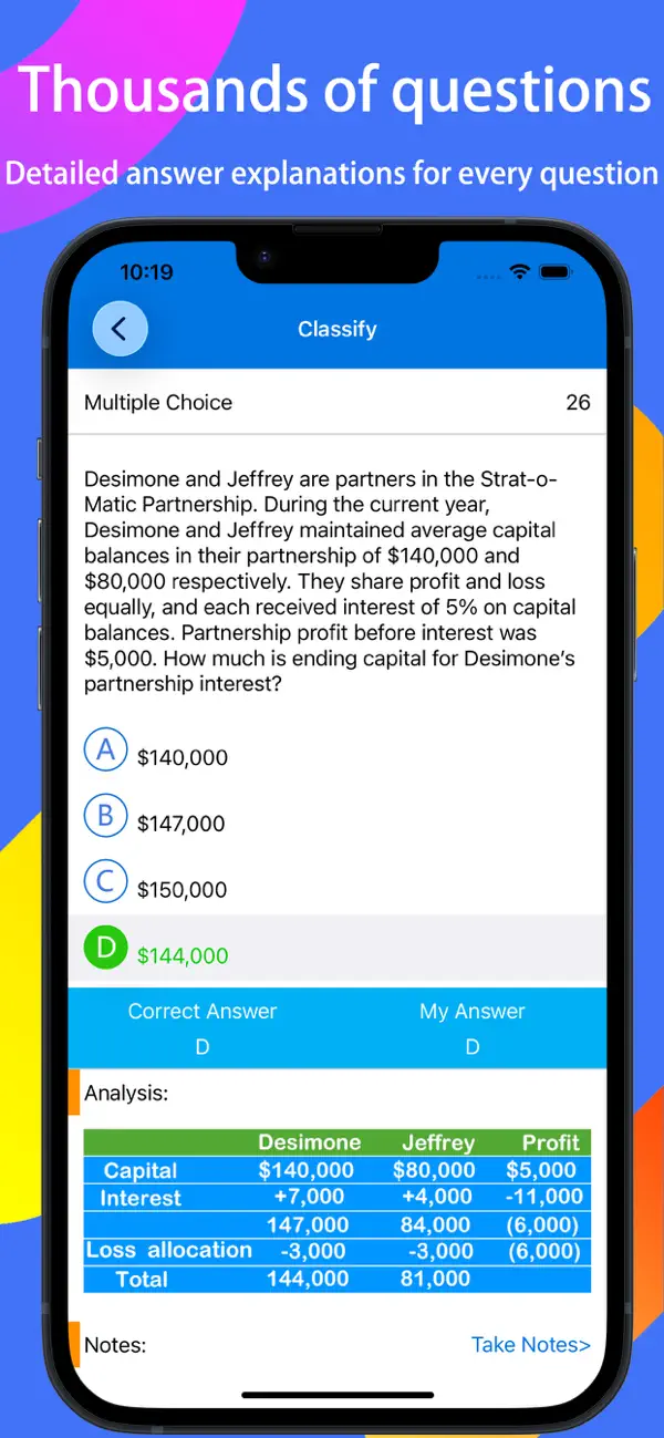 Screenshot #3 pour CPA FAR Exam Expert