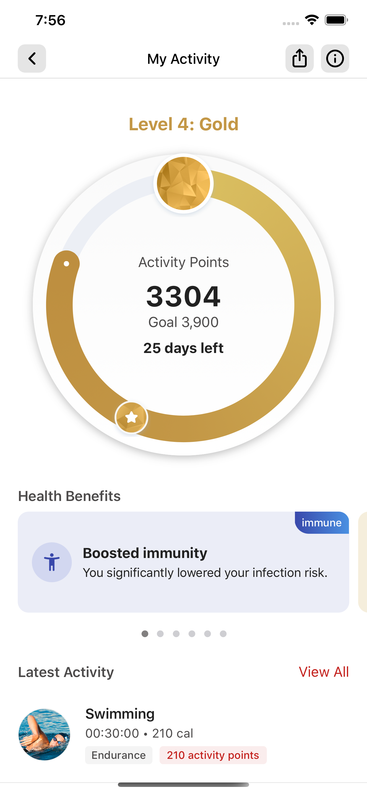 Vitalis Fitness App screenshot 4