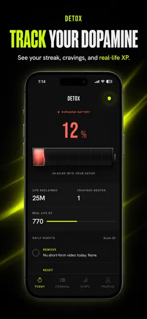 Dopamine Detox: Life Reset screenshot 2