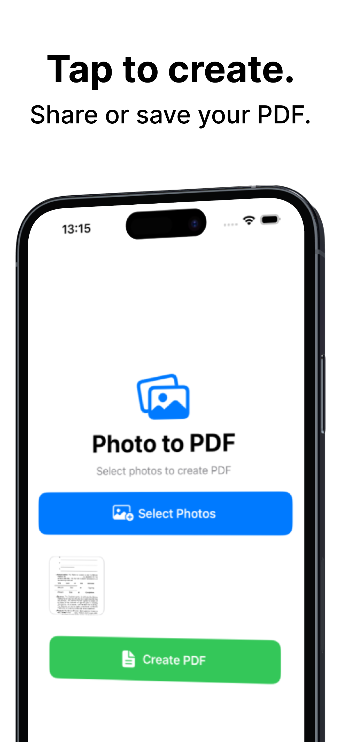 Photo to PDF — Convert Tool screenshot 4