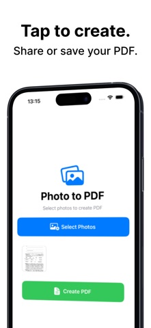 Photo to PDF — Convert Tool screenshot
