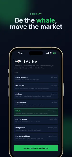 Balina Stock Market Simulator screenshot 3